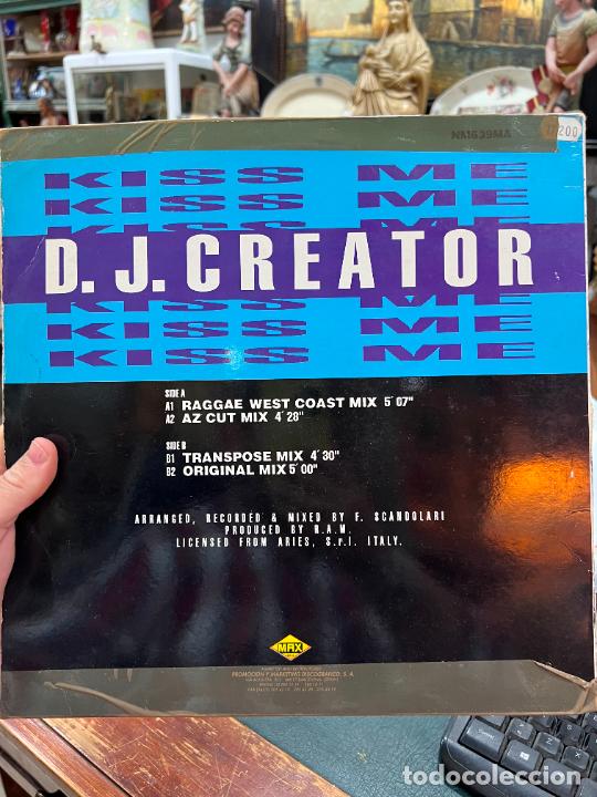 Discos de vinilo: LP DJ CREATOR - KISS ME - Foto 2