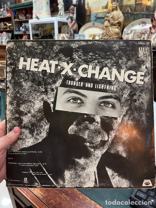 Discos de vinilo: LP HEAT X CHANGE - THUNDER AND LIGHTNING - Foto 2
