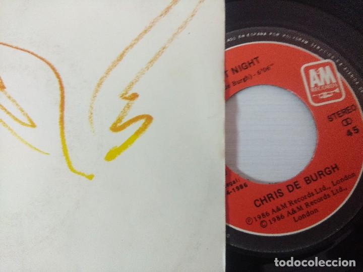 Discos de vinilo: CHRIS DE BURGH/SAY GOODBYE TO IT ALL/SINGLE. - Foto 2
