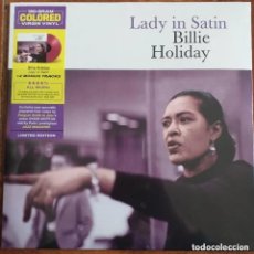 Discos de vinilo: BILLIE HOLIDAY - LADY IN SATIN (LP) PRECINTADO !!!!! EDICION LIMITADA. Lote 340140908