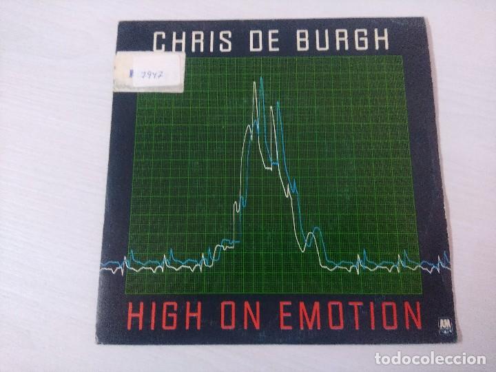 Discos de vinilo: CHRIS DE BURGH/HIGH ON EMOTION/SINGLE. - Foto 1