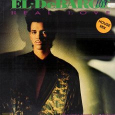 Discos de vinilo: EL DEBARGE - REAL LOVE / MAXISINGLE MOTOWN 1989 / BUEN ESTADO RF-12820. Lote 340164618