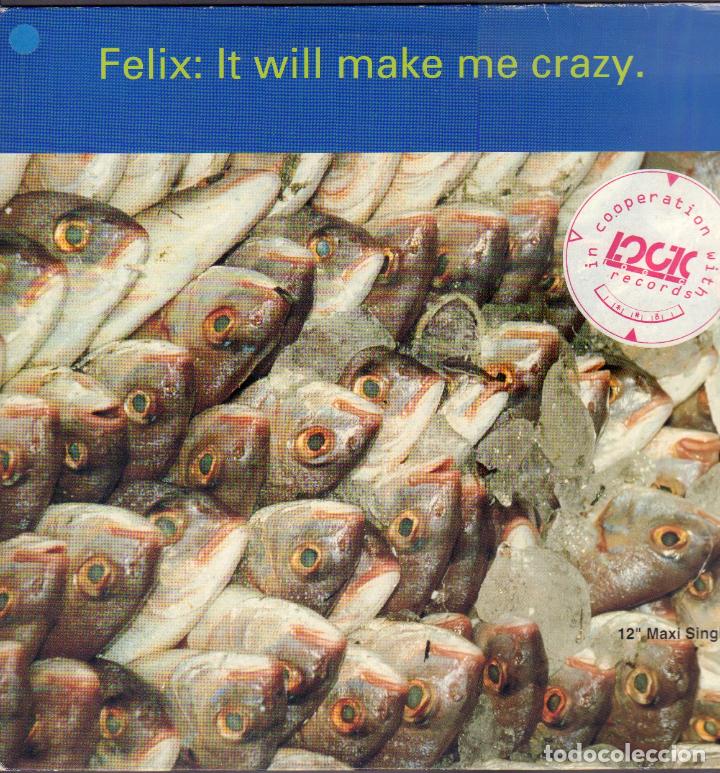 Discos de vinilo: FELIX - IT WILL MAKE ME CRACY / MAXISINGLE RCA DE 1992 RF-12829 - Foto 1