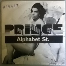 Discos de vinilo: PRINCE. ALPHABET ST (A Y B). PAISLEY PARK, SPAIN 1988 SINGLE PROMOCIONAL. Lote 340212578