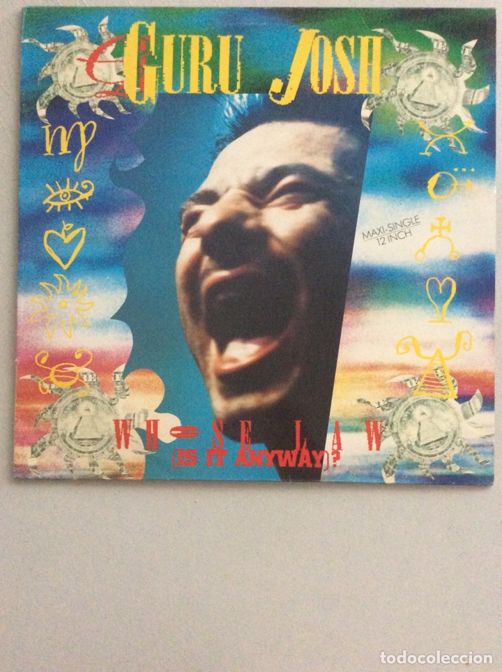 Discos de vinilo: Guru Josh whose law. (Is it anyway). - Foto 1