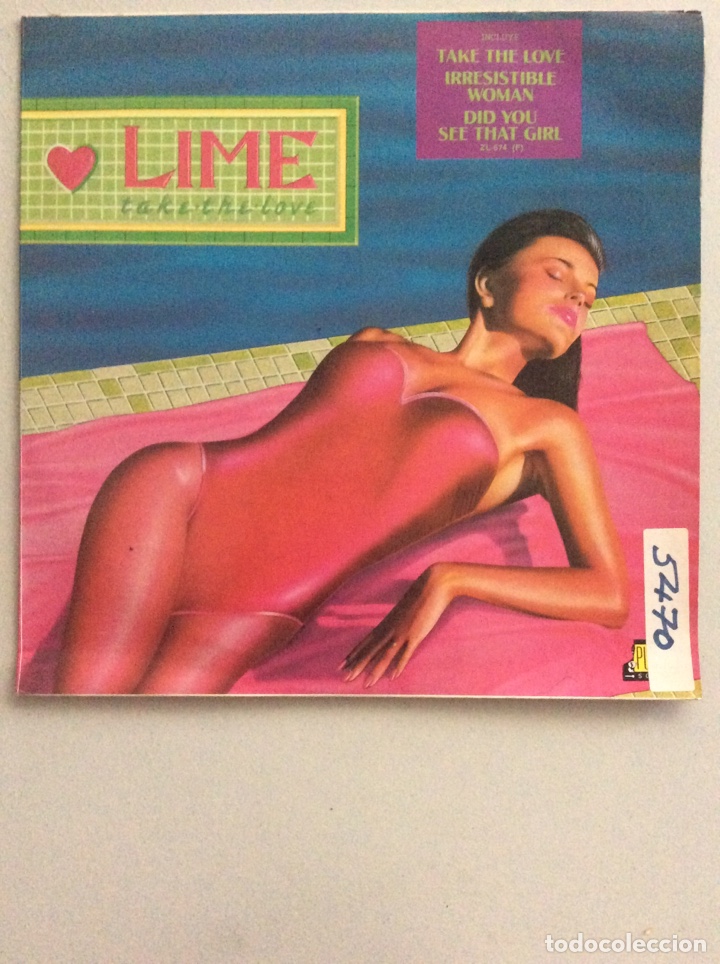 Dischi in vinile: Like. Take the love. Take the love. Irresistible woman. Did you see that girl.