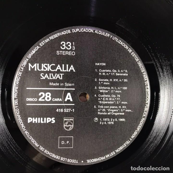 Discos de vinilo: MUSICALIA - SALVAT - DISCO 28. Haydn - Foto 4