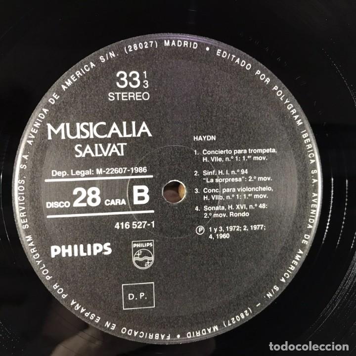 Discos de vinilo: MUSICALIA - SALVAT - DISCO 28. Haydn - Foto 6