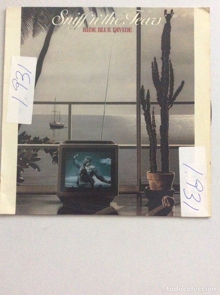 Discos de vinilo: Sniff &lsquo;n&rsquo; the tears. Ride blue divide. - Foto 1