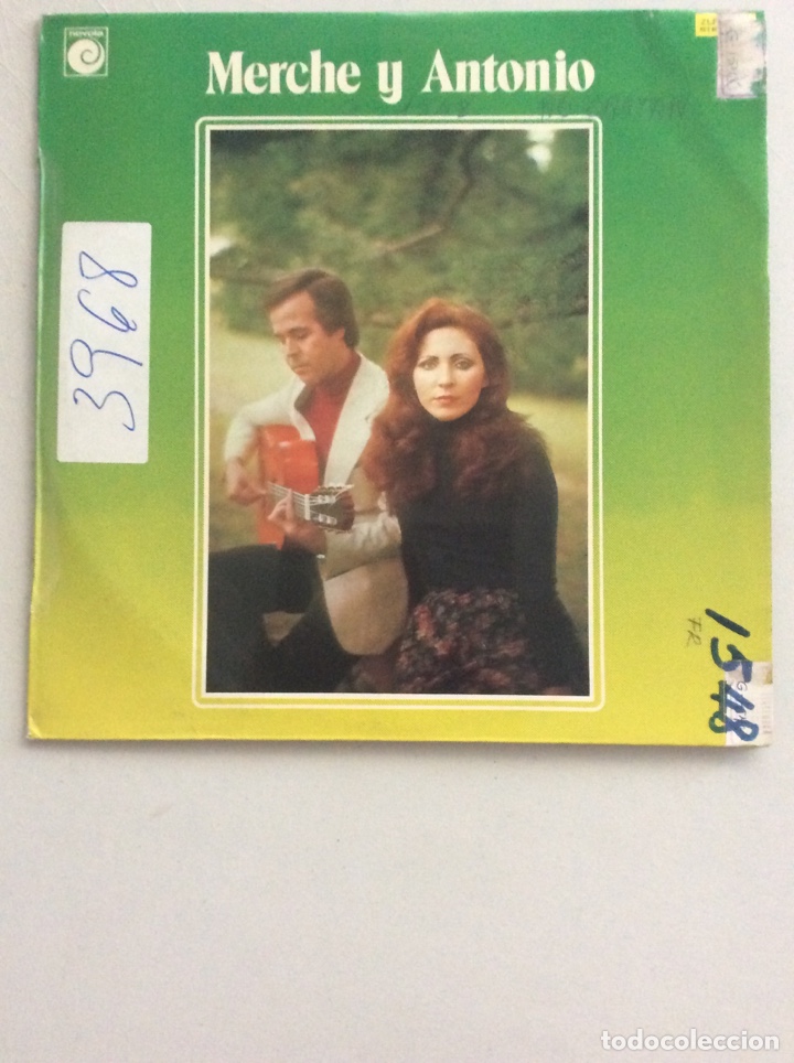 Discos de vinilo: Merche y Antonio. - Foto 1