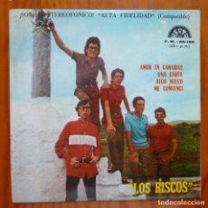 Discos de vinilo: LOS RISCOS / AMOR EN CANARIAS+3 / PROMOCIONAL / 1971 / EP. Lote 340320748