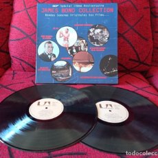 Discos de vinilo: JOHN BARRY ** JAMES BOND COLLECTION ** VINILO DOBLE EDICION FRANCIA 2 LP. Lote 340324233
