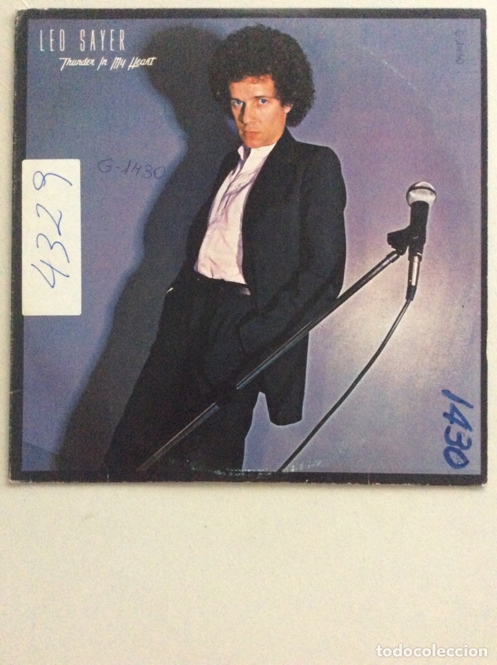 Discos de vinilo: Leo Sayer. Thunder in my heart. - Foto 1