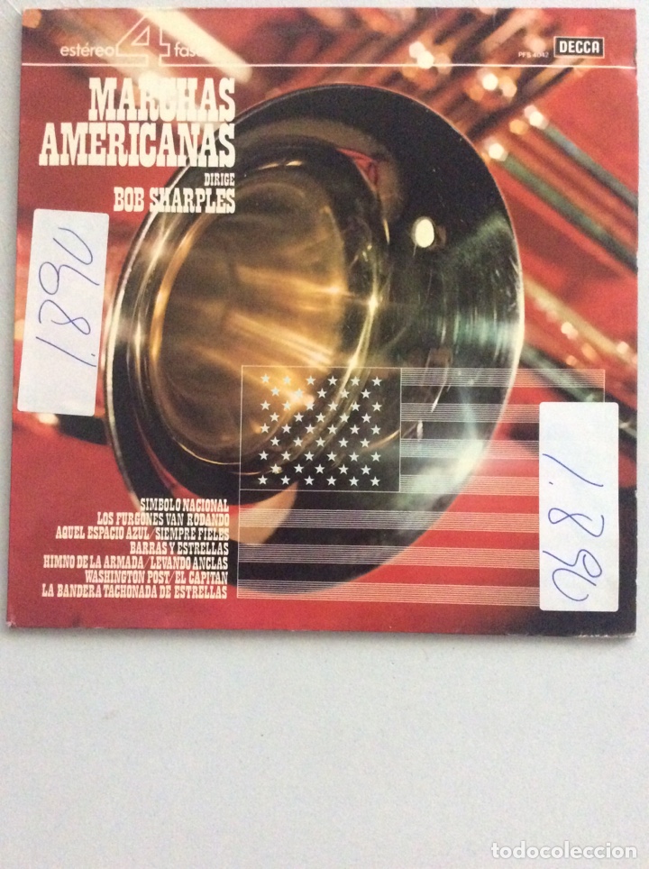 Discos de vinilo: Marchas Americanas. Bob Sharples. - Foto 1