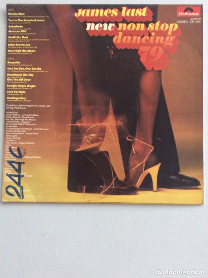 Discos de vinilo: James Last. New non stop dancing. 79 - Foto 2