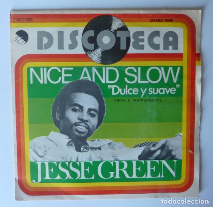 Discos de vinilo: JESSE GREEN // DULCE Y SUAVE // 1976 // SINGLE - Foto 1