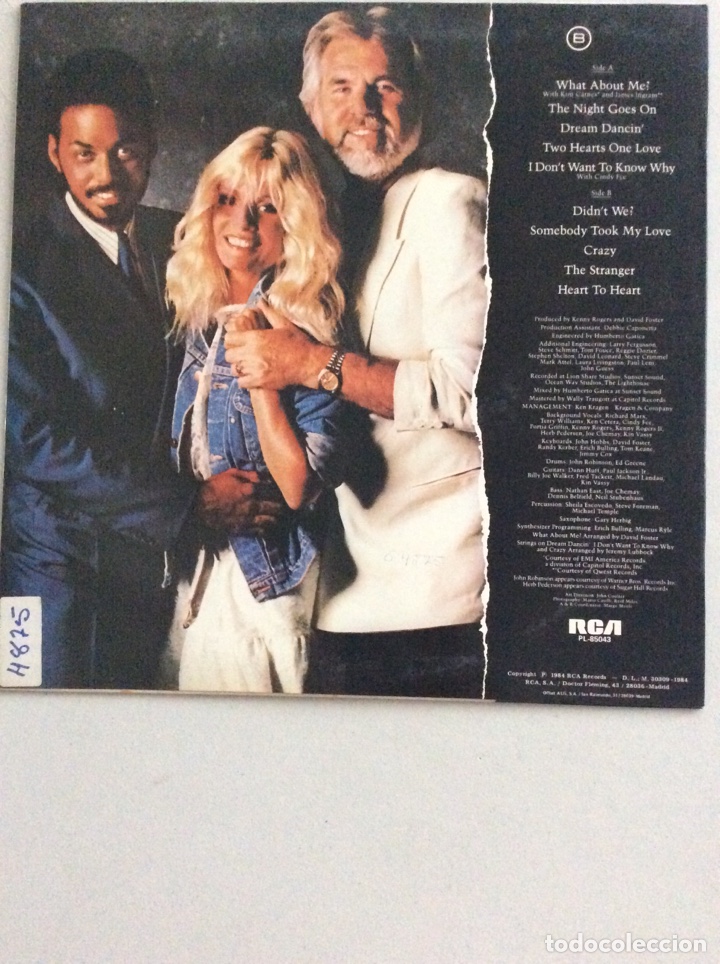 Discos de vinilo: Kenny Rogers. What about me? - Foto 2