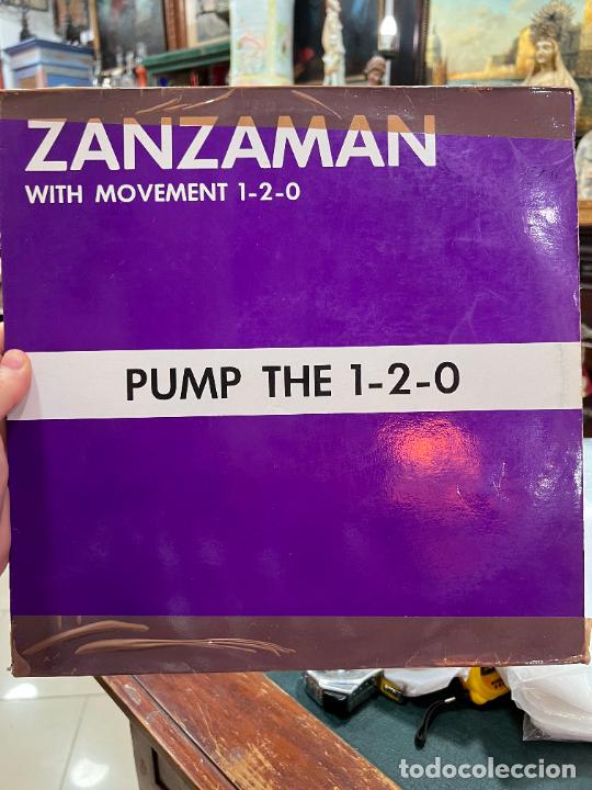 Discos de vinilo: LP ZANZAMAN - PUMP THE 1-2-0 - Foto 1