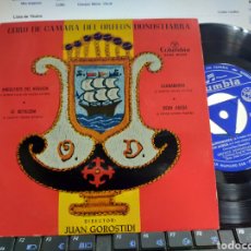 Discos de vinilo: ORFEON DONOSTIARRA EP ANGULEROS DEL NERVIÓN + 3 1959 RAREZA. Lote 340336968
