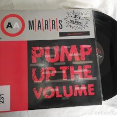 Discos de vinilo: ANTIGUO VINILO OLD VINYL: MARRS, M|A|R|R|S – PUMP UP THE VOLUME, 1987