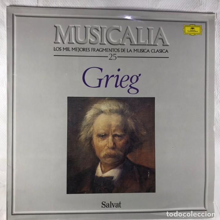 Discos de vinilo: MUSICALIA - SALVAT - DISCO 25. Grieg - Foto 1
