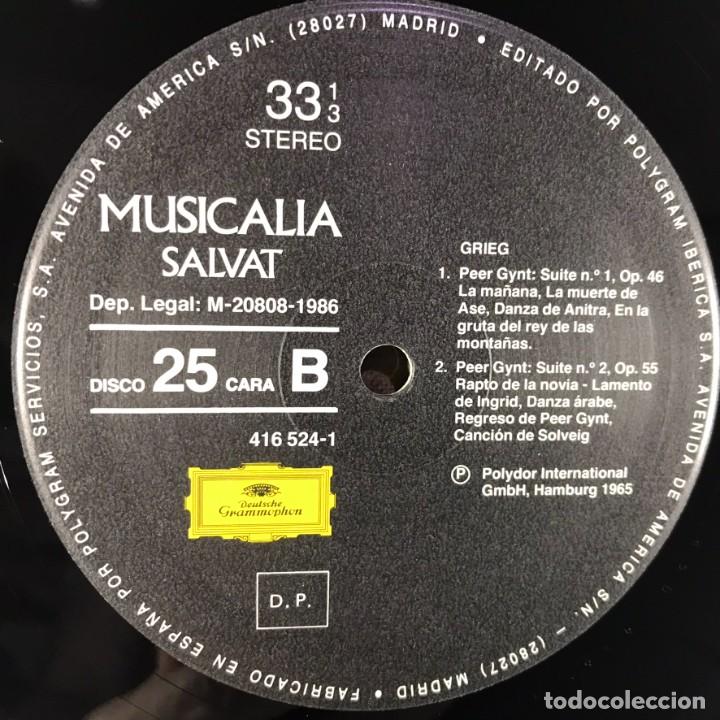 Discos de vinilo: MUSICALIA - SALVAT - DISCO 25. Grieg - Foto 6