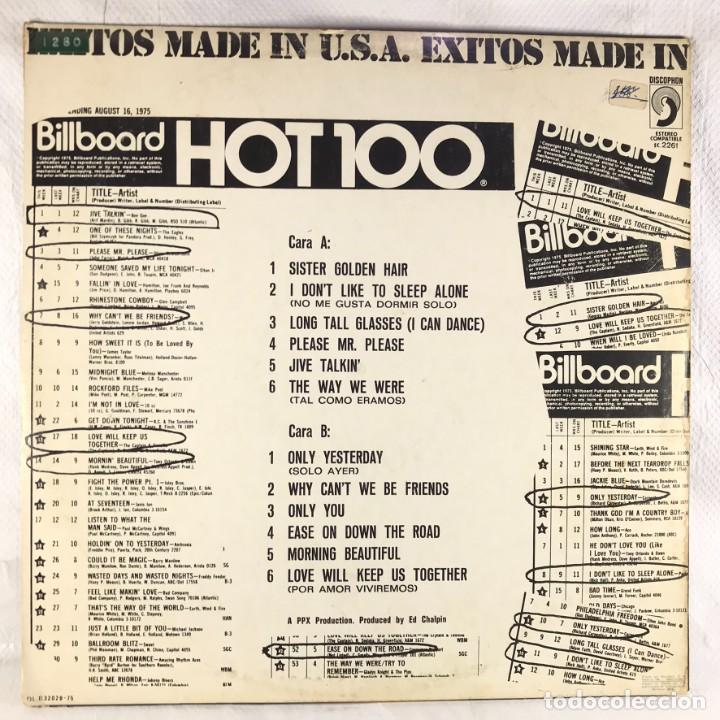 Discos de vinilo: EXITOS MADE IN U.S.A. VOL. 2 - DISCOPHON - Foto 2