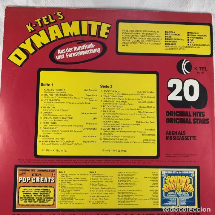 Discos de vinilo: Various &ndash; K-Tels Dynamite - Vinyl, LP, Compilation - Germany - Foto 2