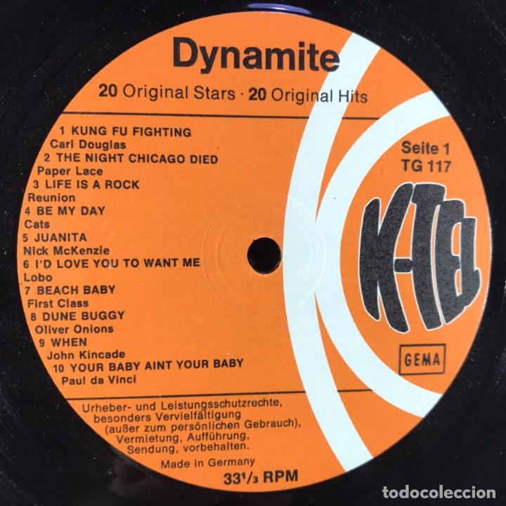 Discos de vinilo: Various &ndash; K-Tels Dynamite - Vinyl, LP, Compilation - Germany - Foto 5