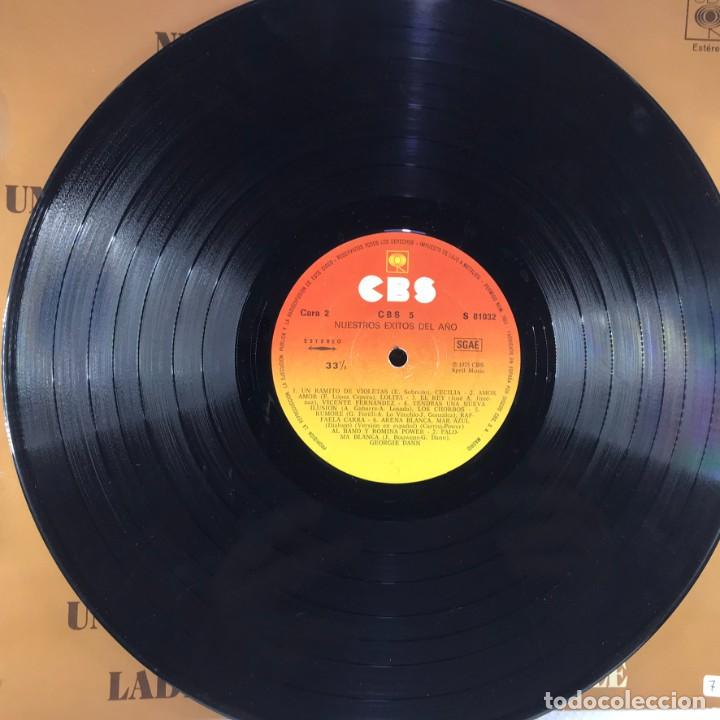 Discos de vinilo: Various &ndash; CBS 5 Nuestros &Eacute;xitos Del A&ntilde;o - Vinyl, LP, Compilation - SPAIN - Foto 5