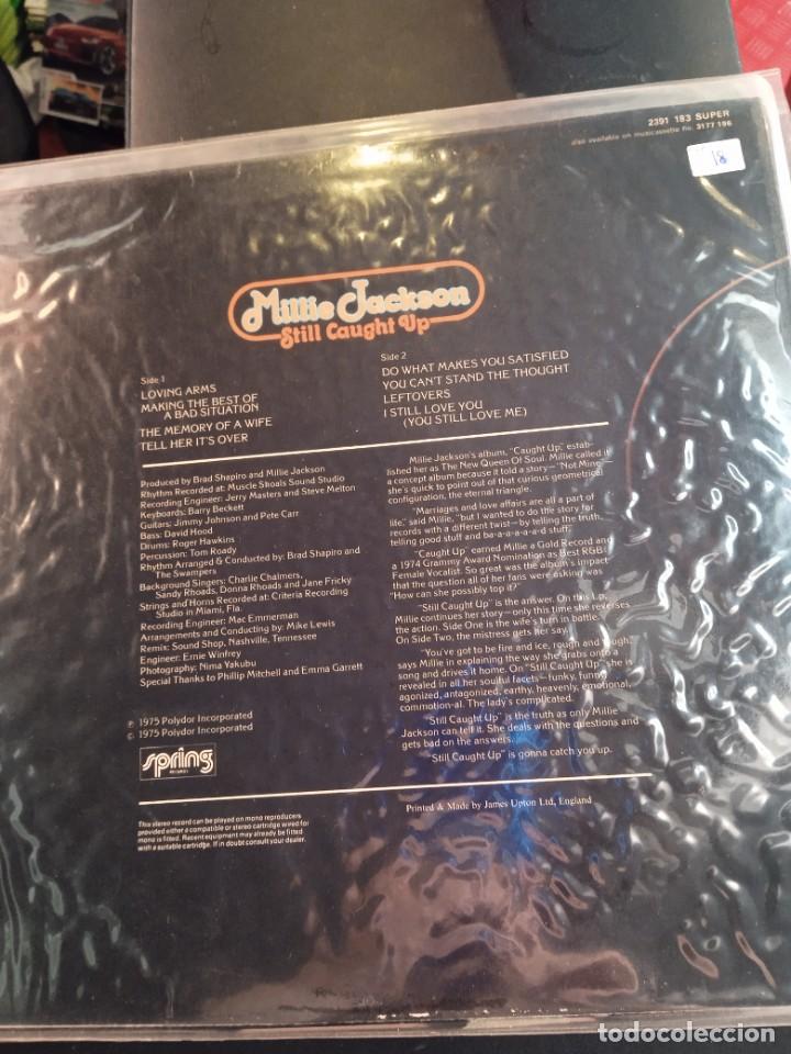 Discos de vinilo: MILLIE JACKSON- STILL CAUGHT UP. LP - Foto 2