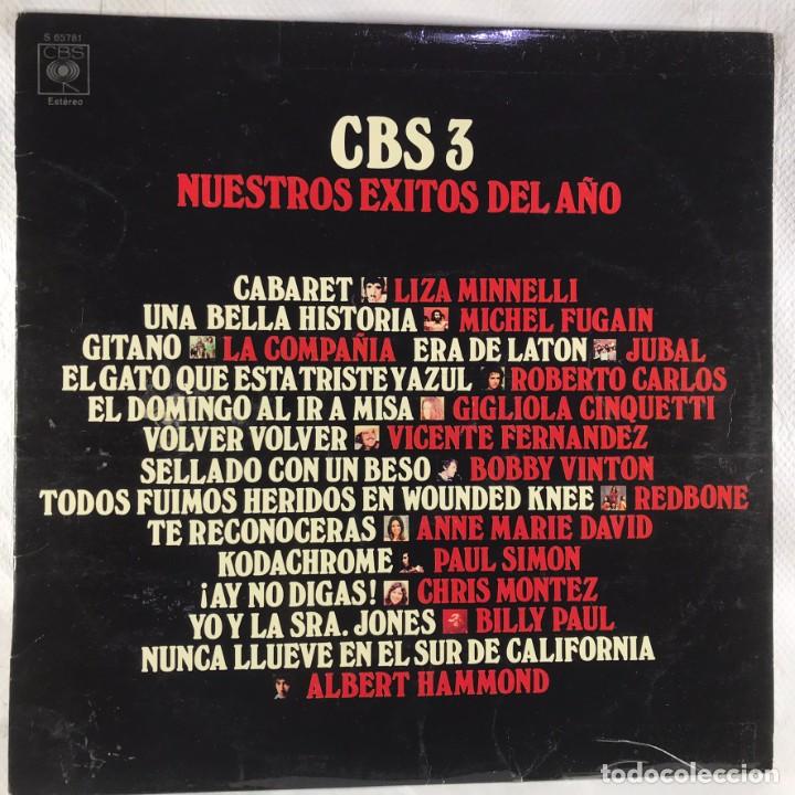 Discos de vinilo: Various &ndash; CBS 3 - Nuestros &Eacute;xitos Del A&ntilde;o - Vinyl, LP, Compilation - SPAIN - Foto 1