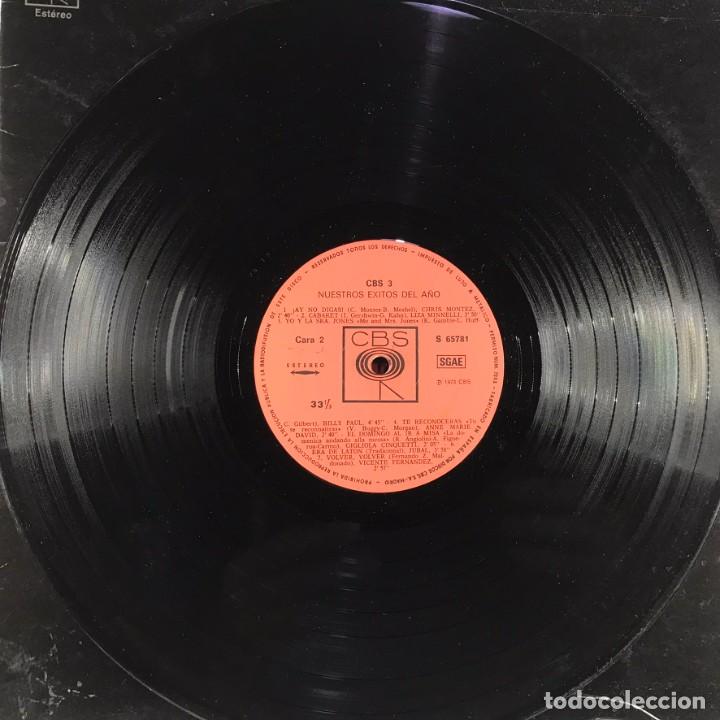 Discos de vinilo: Various &ndash; CBS 3 - Nuestros &Eacute;xitos Del A&ntilde;o - Vinyl, LP, Compilation - SPAIN - Foto 5