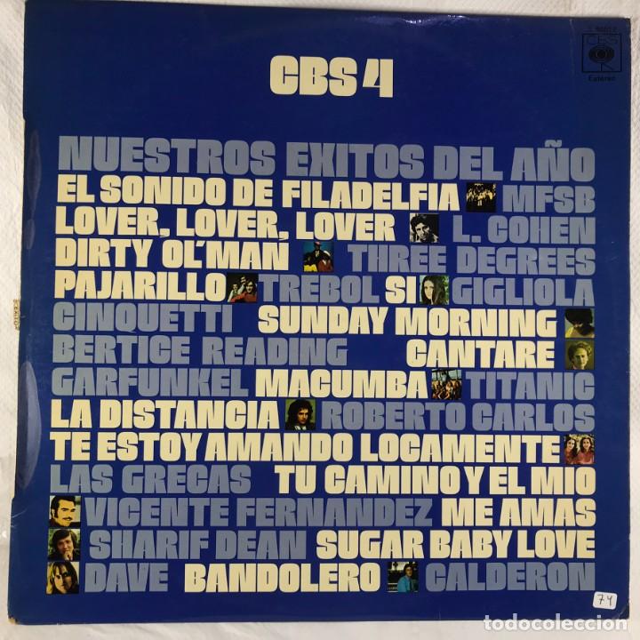 Discos de vinilo: Various &ndash; CBS 4 - Nuestros &Eacute;xitos Del A&ntilde;o - Vinyl, LP, Compilation - SPAIN - Foto 1
