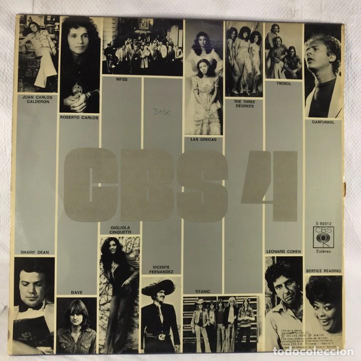 Discos de vinilo: Various &ndash; CBS 4 - Nuestros &Eacute;xitos Del A&ntilde;o - Vinyl, LP, Compilation - SPAIN - Foto 2