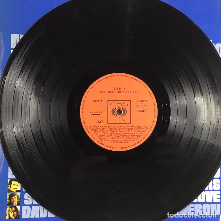 Discos de vinilo: Various &ndash; CBS 4 - Nuestros &Eacute;xitos Del A&ntilde;o - Vinyl, LP, Compilation - SPAIN - Foto 5