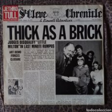 Disques de vinyle: JETHRO TULL - THICK AS A BRICK. Lote 340359183