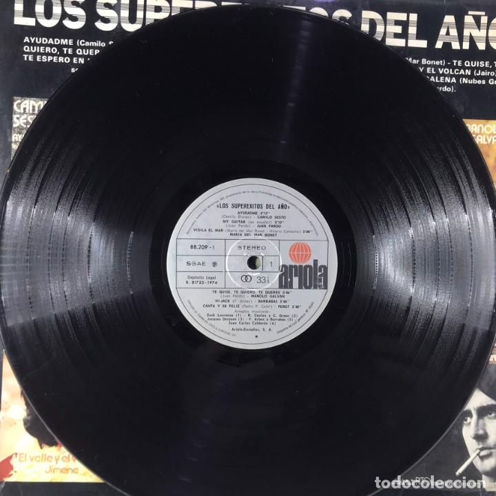 Discos de vinilo: Various &ndash; Los Superexitos Del A&ntilde;o - Vinyl, LP, Compilation - SPAIN - Foto 3