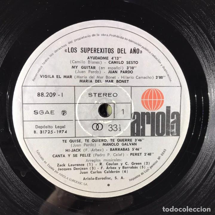 Discos de vinilo: Various &ndash; Los Superexitos Del A&ntilde;o - Vinyl, LP, Compilation - SPAIN - Foto 4