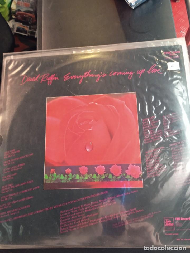 Discos de vinilo: DAVID RUFFIN- EVERYTHING&acute;S COMING UP LOVE. LP - Foto 2