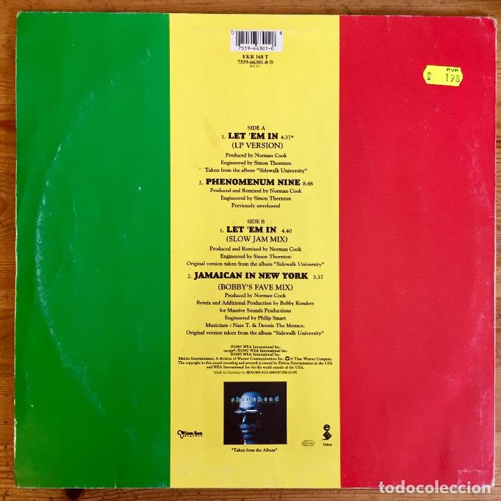 Discos de vinilo: SHINEHEAD : LET EM IN [ELEKTRA - EEC 1993] 12&rdquo; - Foto 2
