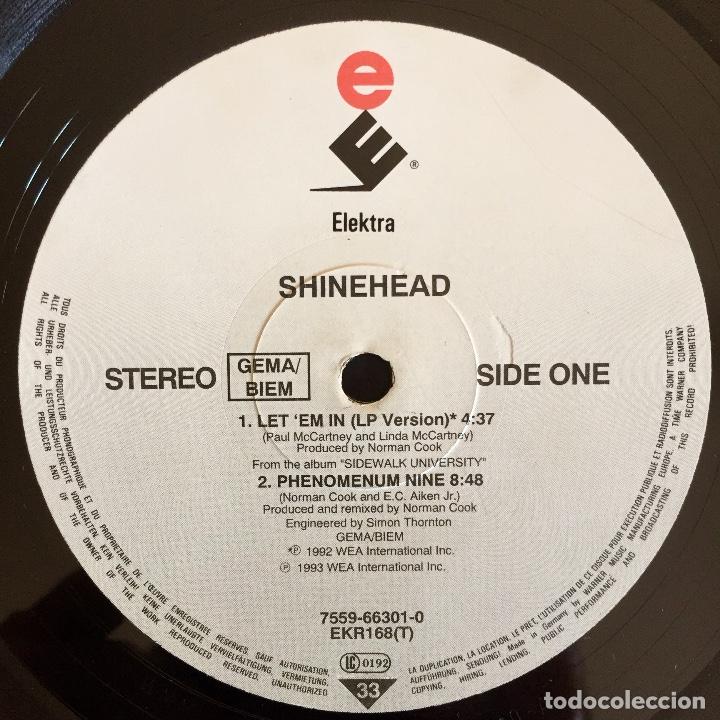 Discos de vinilo: SHINEHEAD : LET EM IN [ELEKTRA - EEC 1993] 12&rdquo; - Foto 3