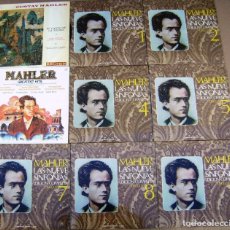 Discos de vinilo: LOTE 9 LP DE MALHER (SINFONÍAS, EL CANTO DE LA TIERRA, GREATEST HITS)