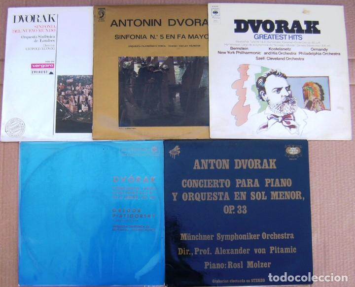 Discos de vinilo: Lote 5 LP de DVORAK - Foto 1