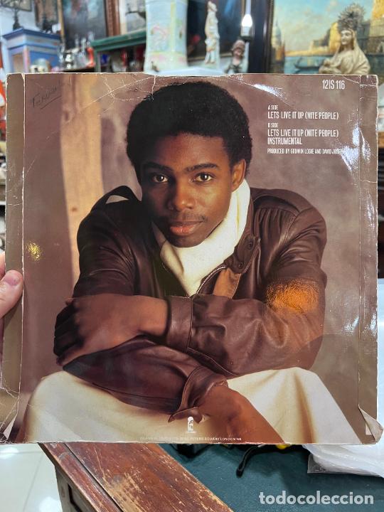 Discos de vinilo: LP DAVID JOSEPH - LETS LIVE IT UP (NITE PEOPLE) - Foto 2