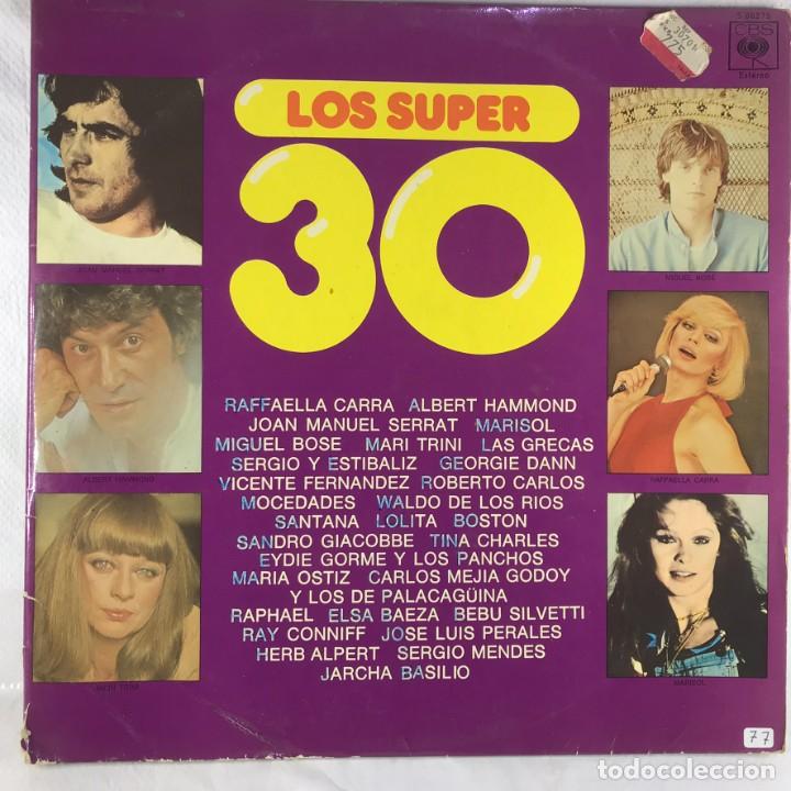 Discos de vinilo: Various &ndash; Los Super 30 - 2 x Vinyl, LP, Compilation - SPAIN - Foto 1
