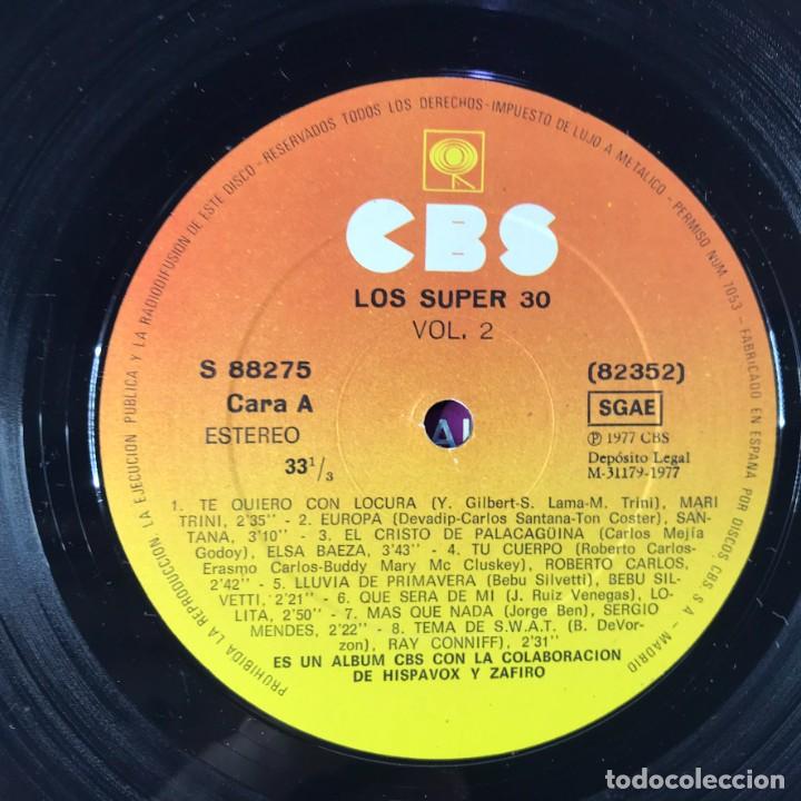 Discos de vinilo: Various &ndash; Los Super 30 - 2 x Vinyl, LP, Compilation - SPAIN - Foto 8