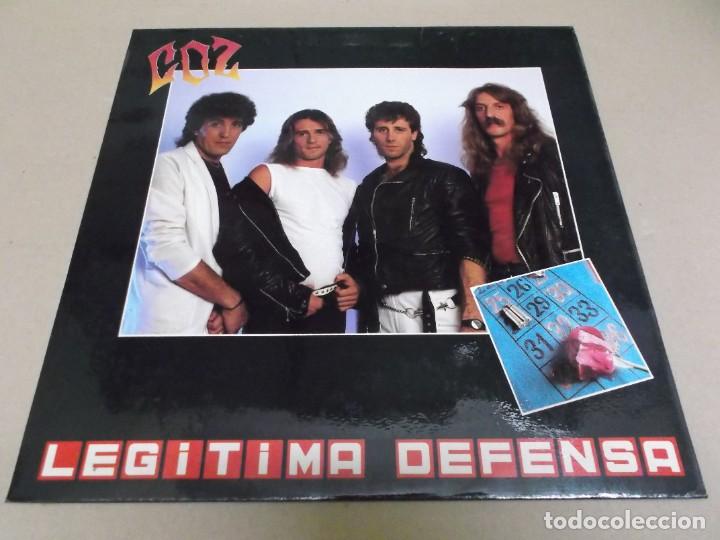 Discos de vinilo: COZ (LP) LEGITIMA DEFENSA A&Ntilde;O 1986 - Foto 1