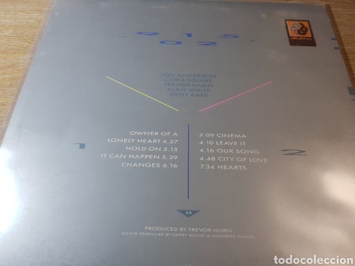 Discos de vinilo: YES 90125 - Foto 2