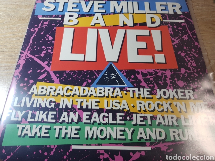 Discos de vinilo: STEVE MILLER BAND LIVE - Foto 1